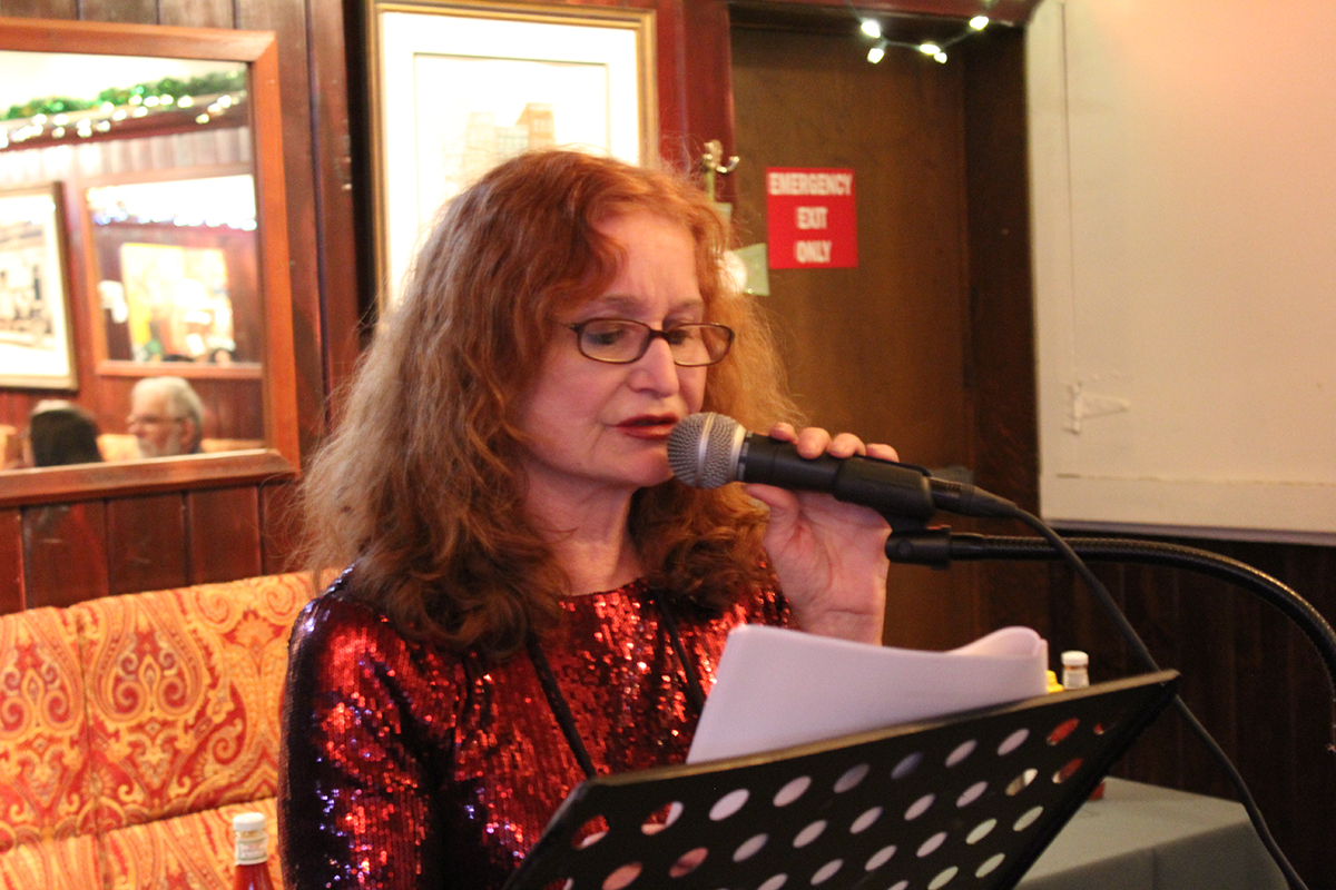 Victoria Sullivan at the 2016 Albany Word Fest - Up The River Reading